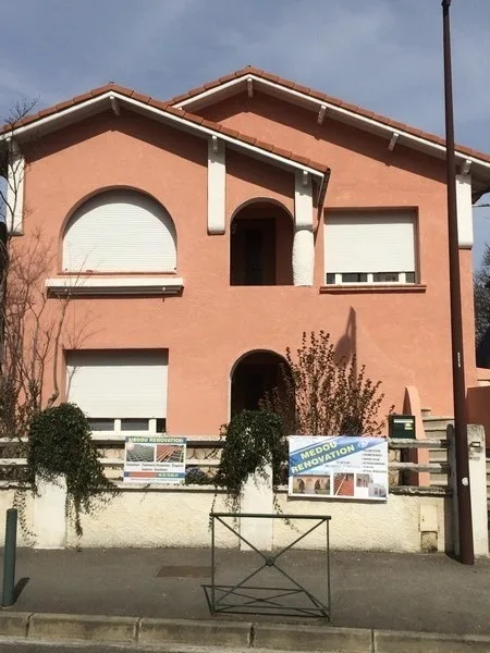 Peinture façade extérieure maison rénovée